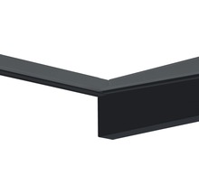 PALRAM-Canopia Rechteckvordach Sophia klar 2150x950x170 mm Alu Pulverbeschichte grau RAL 7016