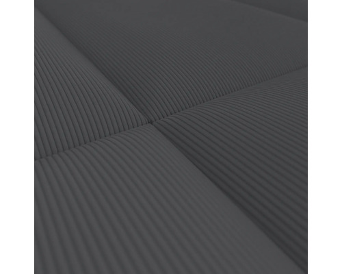 Nahaufnahme einer gerippten Matratze