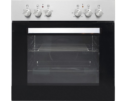 Backofen mit Drehknebeln und Glasfront