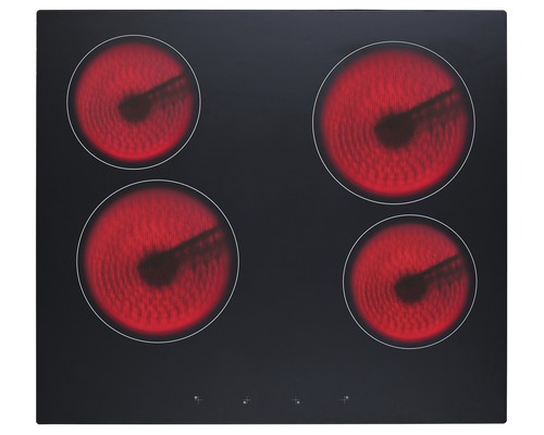 Elektrischer Herd mit vier Kochfeldern