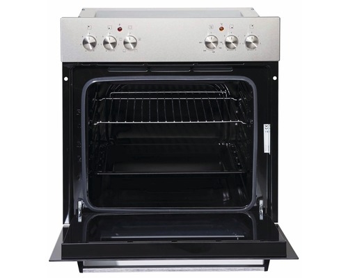 Elektroherd mit geöffneter Ofentür