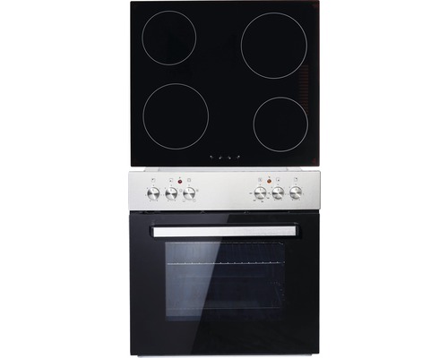 Elektroherd mit Kochfeld und Backofen