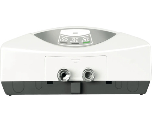 Elektronischer Durchlauferhitzer mit Temperaturanzeige