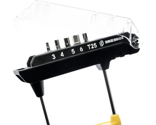Bike Broz Innensechskant- und Torxschlüssel Set mit Aufbewahrungsbox