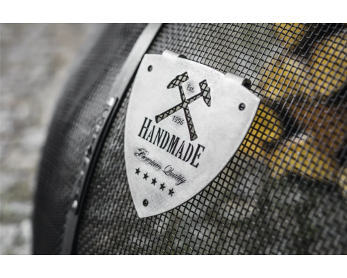 Handgefertigtes Produkt Schild mit gekreuzten Hämmern