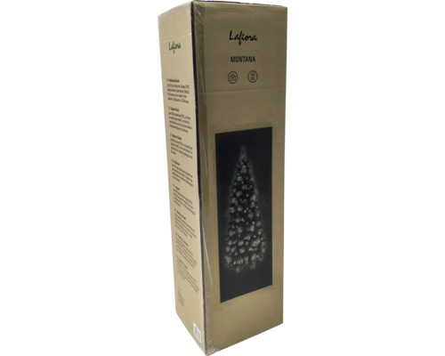 Verpackung eines Lafiora Montana Weihnachtsbaums
