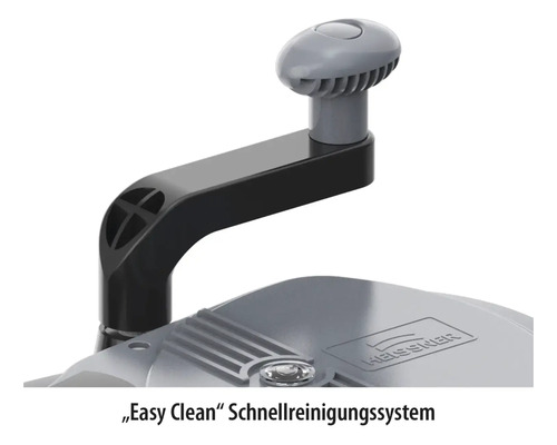 Heissner Easy Clean Schnellreinigungssystem Detailansicht