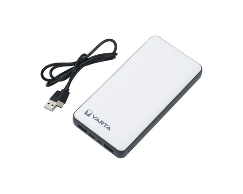 Varta Powerbank mit USB-Kabel