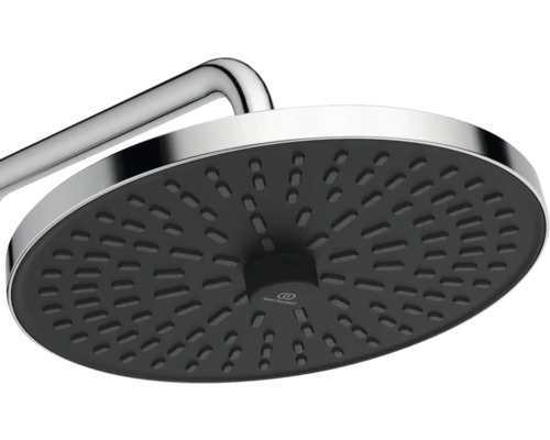 Duschkopf mit rundem Design und Wasserdüsen