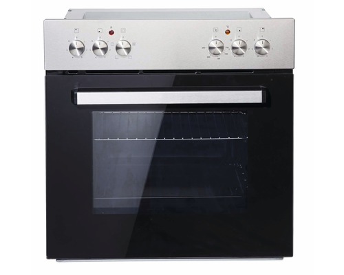 Freistehender Elektroherd mit Bedienknöpfen