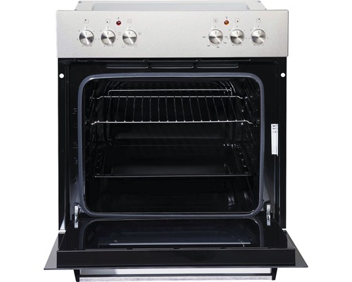 Elektroherd mit geöffneter Ofentür