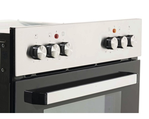 Nahaufnahme eines Backofens mit Drehknöpfen