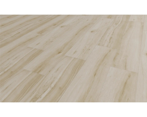 Verlegte Vinyl-Bodenbeläge mit Holzstruktur