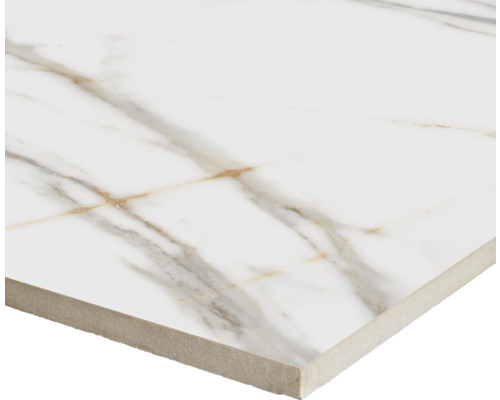 Fliese mit Marmoroptik