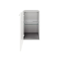 Unterschrank FACKELMANN Verona BxHxT 35 x 57,5 cm x 39,7 cm Frontfarbe weiß glanz 73113