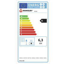 Energielabel für Wamsler Rook mit der Energieeffizienzklasse A und 6,3 Kilowatt
