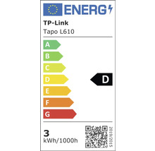 TP-Link Tapo L610 Energielabel D