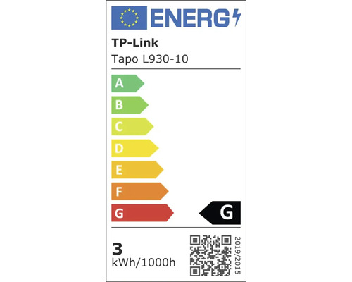 TP-Link Tapo L930-10 Energielabel