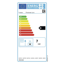 Energielabel Vaillant VGR SINE 71/4 E, Energieeffizienzklasse D, 7 Kilowatt