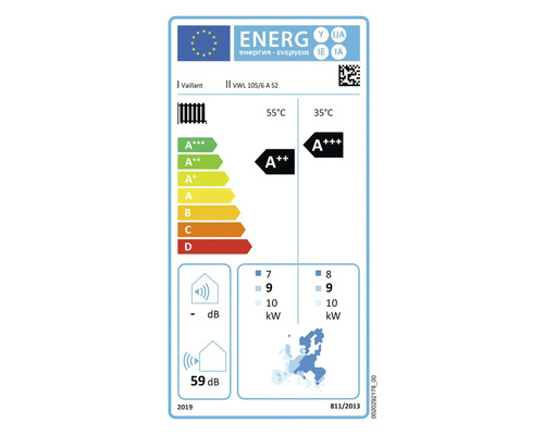 Vaillant Energielabel