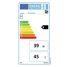 Vaillant Energielabel VP RW 45/2 B, Energieeffizienzklasse B, 39 Watt, 45 Liter