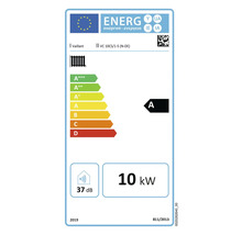 Vaillant Energielabel VC 10CS/1-5 (N-DE) mit Energieeffizienzklasse A und 10 Kilowatt Leistung