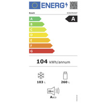 Bosch Energielabel KGN39VXAT