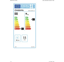 Kospel Energielabel EKP.LN2M-11