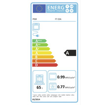 PKM Energieetikett F7-2SA mit Energieeffizienzklasse A