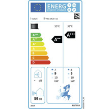 Vaillant Energielabel mit der Energieeffizienzklasse A+++