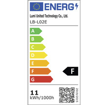 Energielabel mit der Energieeffizienzklasse F