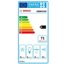 Bosch Logo Energieetikett DBB85CC60