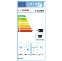 Bosch DHL555BM Energieetikett