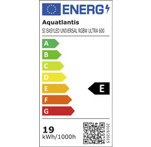 Energielabel für Aquatlantis SI EASYLED UNIVERSAL RGBW ULTRA 600