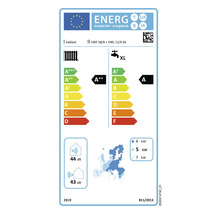 Vaillant Energielabel mit Energieeffizienzklasse A bis A+++