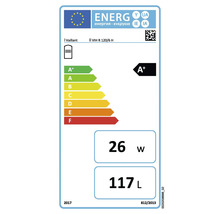 Energielabel Vaillant VIH R 120/6 H, Energieeffizienzklasse A+, 117 Liter Volumen