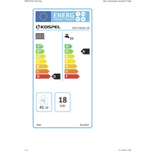 Kospel Energielabel EKP.LN2M-18