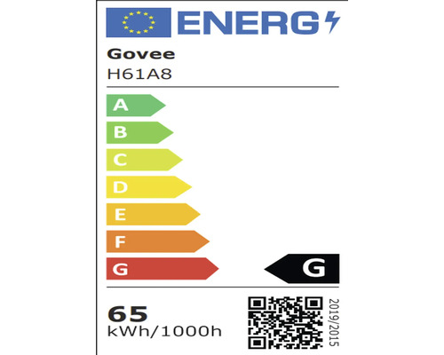 Govee Energieeffizienzlabel H61A8