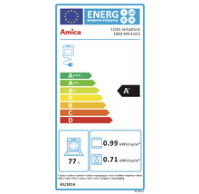Amica Herd EBSX 949 610 S Nutzvolumen 77 l Maße BxHxT 56 cm x 60 cm x 56 cm