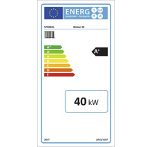 Energielabel für Strebel Biotec 40 mit der Energieeffizienzklasse A Plus