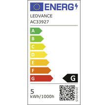 Energielabel mit der Energieeffizienzklasse G