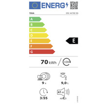 Geschirrspüler teilintegriert TEKA DSI44700 44,8 x 81,8 x 55 mm für 9 Maßgedecke 9 l 47 dB (A)-thumb-1 Geschirrspüler teilintegriert TEKA DSI44700 44,8 x 81,8 x 55 mm für 9 Maßgedecke 9 l 47 dB (A)-thumb-1