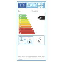 Energielabel Bruno Janos A+ mit 5,6 Kilowatt