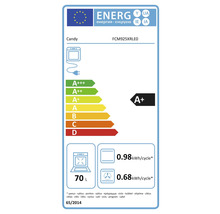 Energielabel für Candy FCM925XRLEO Backofen mit Energieeffizienzklasse A+