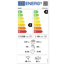 Bosch Energielabel WNG24441 mit Energieeffizienzklasse A