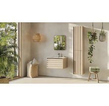 Waschtischunterschrank Differnz Elin BxHxT 60 x 35,5 cm x 45,8 cm Frontfarbe eiche holzdekor 36.012.31