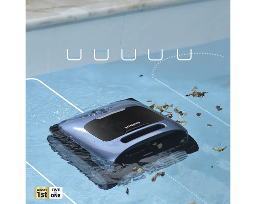 Automatische Poolreinigungsmaschine im Schwimmbecken