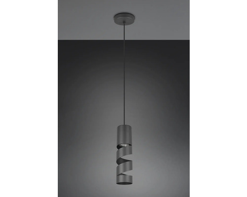 Spiralförmige Pendelleuchte für Innenräume