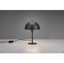 Tischleuchte mit halbrundem Schirm und Schalter