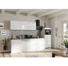 Held Möbel Spülenschrank Kiel BxTxH 120 x 60 x 86 cm weiß hochglanz zerlegt 667.6340
